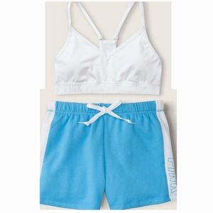 VS PINK Medium Bra and Short Set